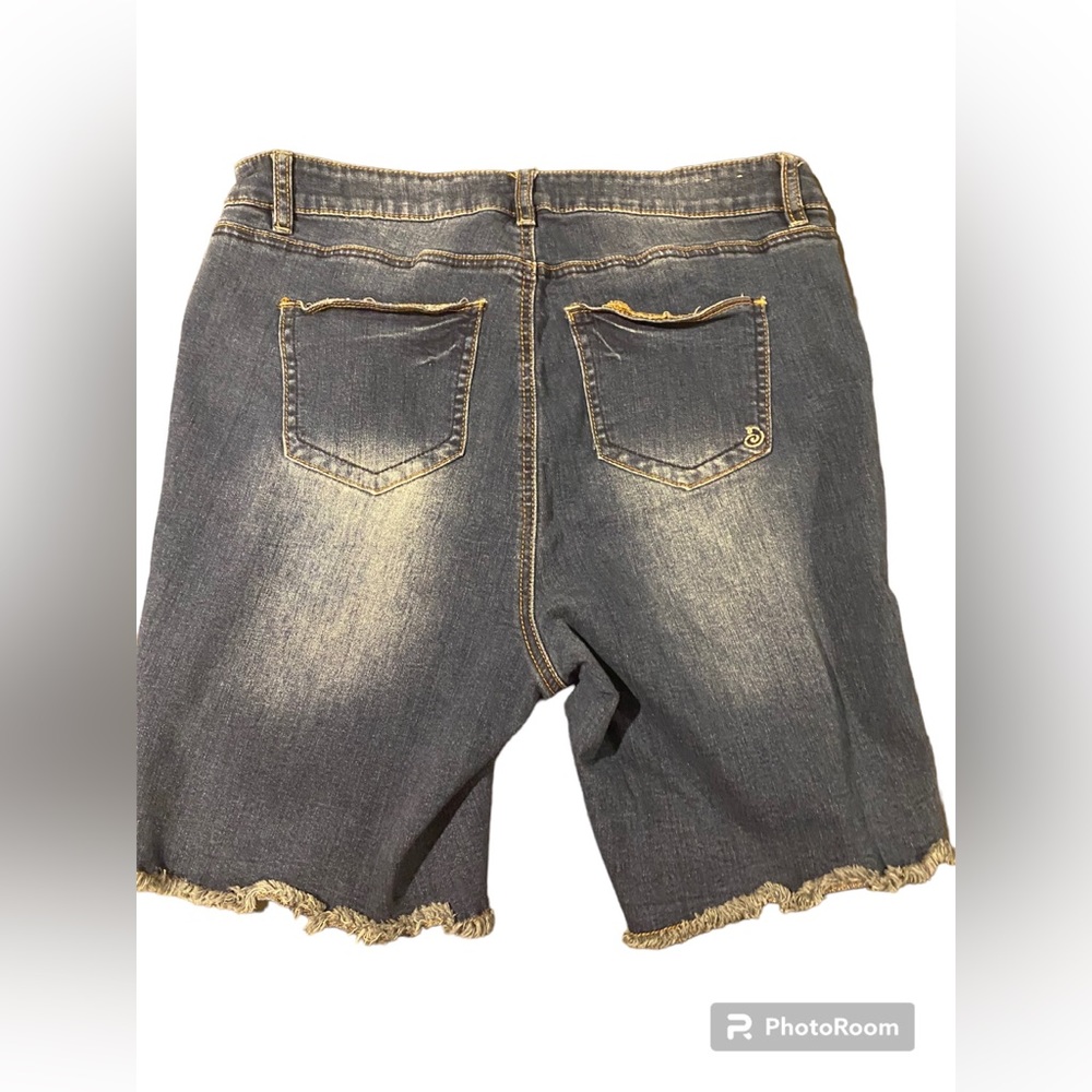 Women’s indigo rein Shorts size 14 - Picture 2 of 3